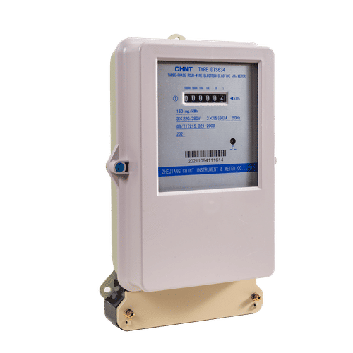 CHINT DTS634 50HZ 220/380V15 60A THREE PHASE KILOWATT HOUR METER