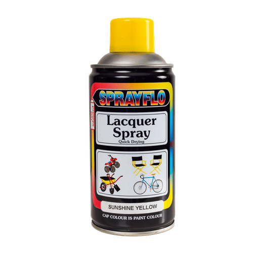 SPRAYFLO SUNSHINE YELLOW SPRAY PAINT