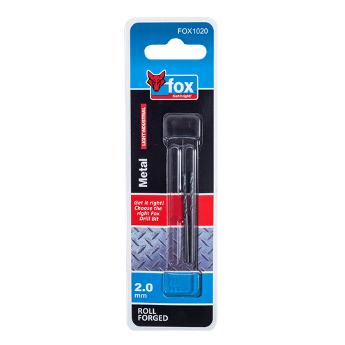 FOX LIGHT INDUSTRIAL 2mm HSS DRILL BIT
