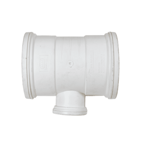 87.5° SINGLE RUBBER RING SURFACE 110x50mm PLAIN JUNCTION