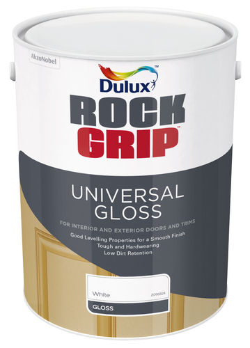 DULUX ROCKGRIP UNIVERSAL GLOSS CREAM 5Lt PAINT