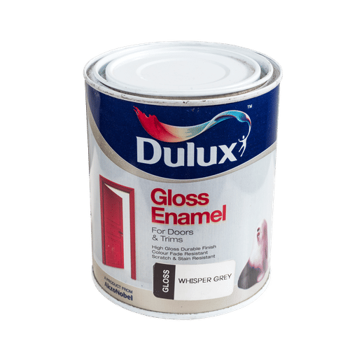 DULUX GLOSS ENAMEL WHISPER GREY 1Lt PAINT