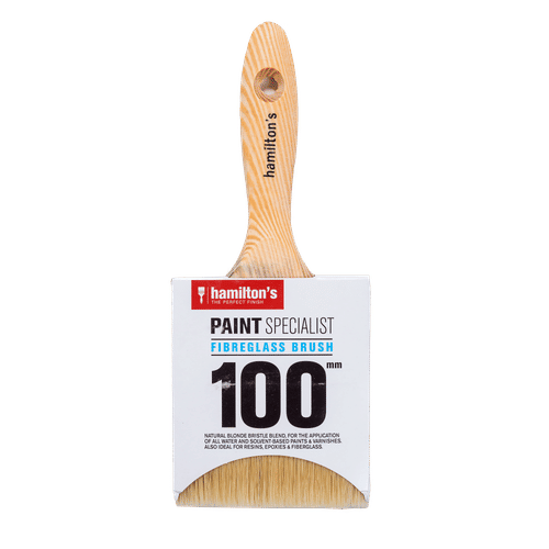 HAMILTON'S FIBERGLASS 100mm PAINT BRUSH