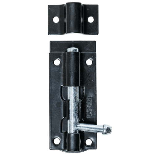 BHC BLACK 75mm TOWER BOLT