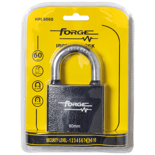 FORGE HPL3060 IRON 60mm PADLOCK
