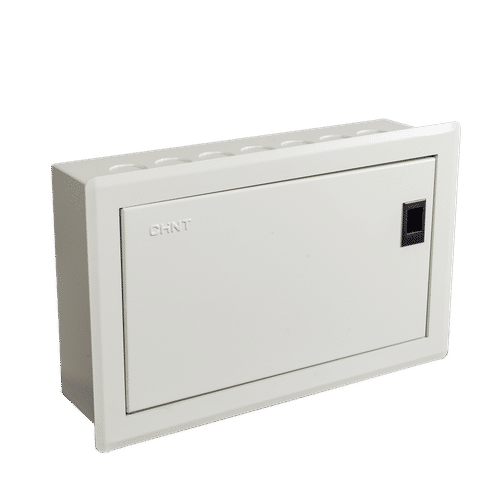 CHINT FLUSH METAL GREY 12WAY DISTRIBUTION BOARD