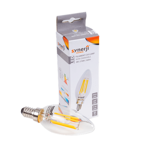 SYNERJI ES G80 RETRO FILAMENT AMBER 4w LED LAMP