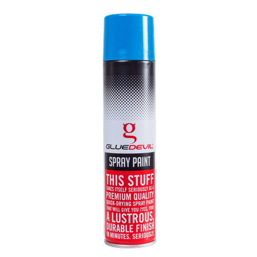 GLUEDEVIL HAMMER BLUE 300ml SPRAY PAINT