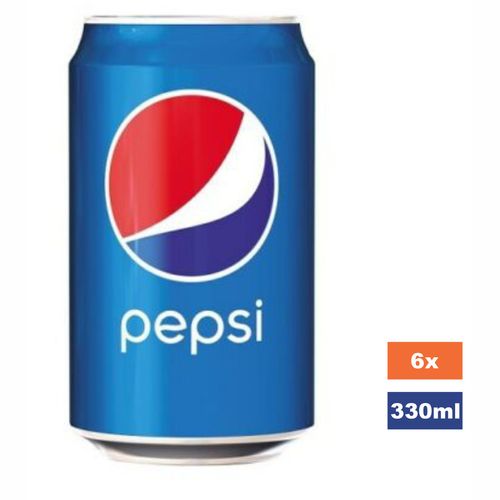 PEPSI 330ml CANS x 6