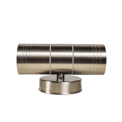 BRIGHTSTAR UP/DOWN STAINLESS STEEL 160x85mm WALL LIGHT