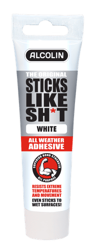 ALCOLIN STICKS LIKE SH*T WHITE 90ml ADHESIVE
