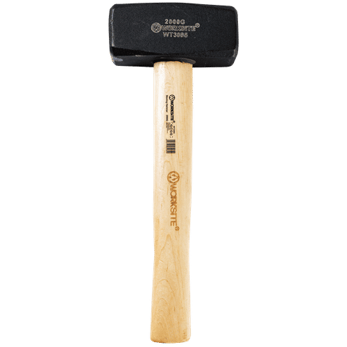 WORKSITE WOODEN HANDLE 2000g STONING HAMMER