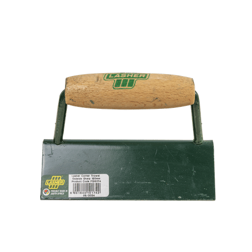 LASHER 150mm SHARP CORNER OUTSIDE TROWEL