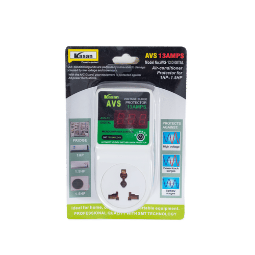KASAN AVS-13 DIGITAL VOLTAGE 13a SURGE PROTECTOR