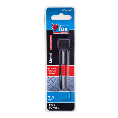 FOX LIGHT INDUSTRIAL 1.5mm HSS DRILL BIT