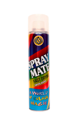 SPRAYMATE FAST DRYING CLEAR LACQUER MATT 250ml SPRAY PAINT