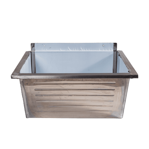 KWIKOT STAINLESS STEEL SINGLE WASHTHROUGH AND 40mm PVC WASTE