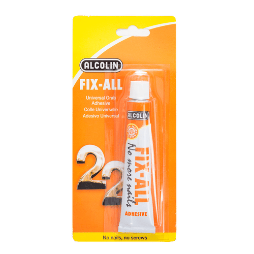 ALCOLIN FIX-ALL NO MORE NAILS 50ml UNIVERSAL GRAB ADHESIVE