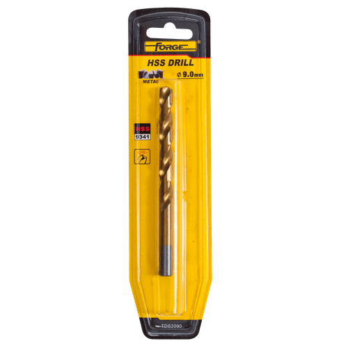 FORGE TITANIUM 9mm HSS DRILL BIT