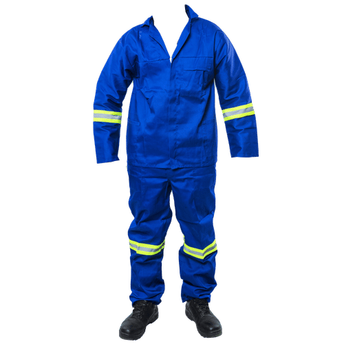 ROYAL BLUE SIZE 44 REFLECTIVE WORKSUIT