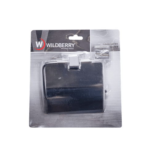 WILDBERRY STAINLESS STEEL & ZINC ROLL HOLDER