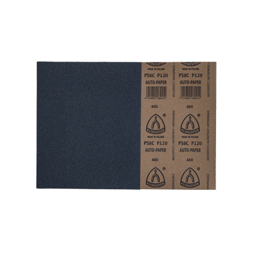 KLINGSPOR PS8C WET & DRY 120 GRIT  ABRASIVE SHEETS