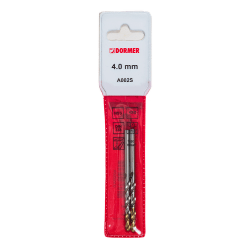 DORMER 4mm HSS DRILL BIT