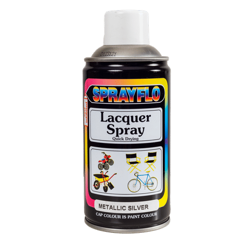 SPRAYFLO METALIC SILVER SPRAY PAINT