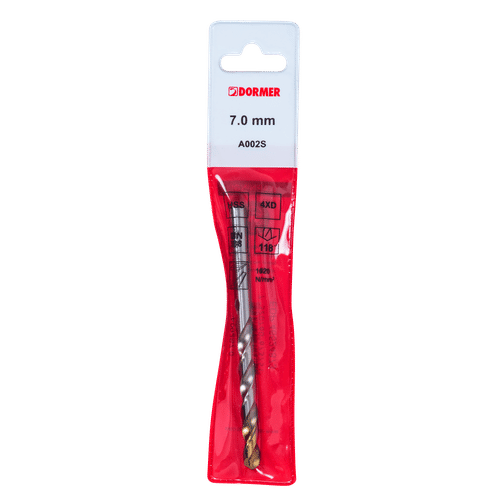 DORMER 7.0mm HSS DRILL BIT 