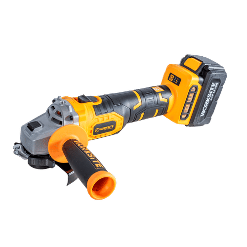 WORKSITE 20v CORDLESS 115mm ANGLE GRINDER WITH CHARGER