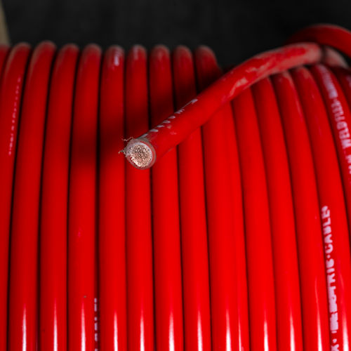 RED BC 50mm WELDING CABLE
