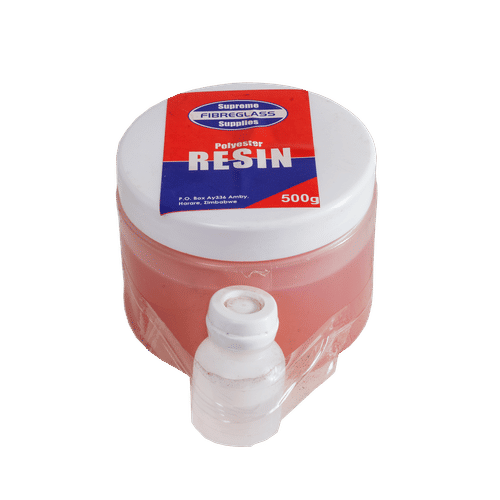 500g POLYESTER RESIN & CATALYST