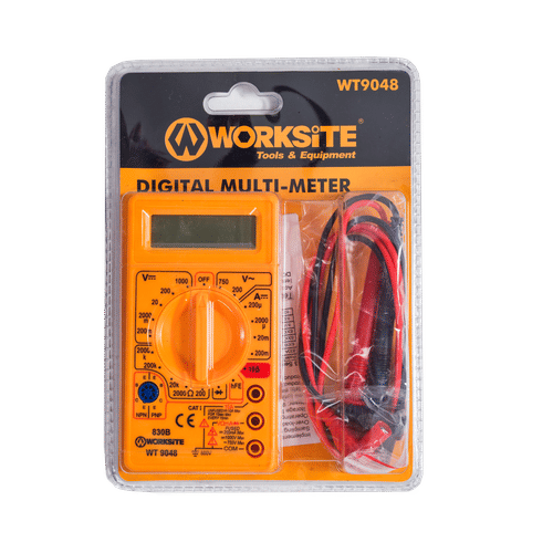 WORKSITE WT9048 DIGITAL MULTIMETER