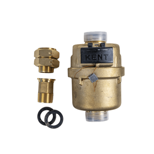 KENT ELSTER BRASS 20mm WATER METER