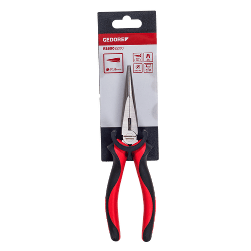 GEDORE RED STRAIGHT 200mm TELEPHONE PLIERS