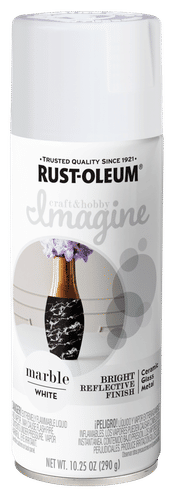 RUSTOLEUM WHITE 340g MARBLE SPRAY PAINT