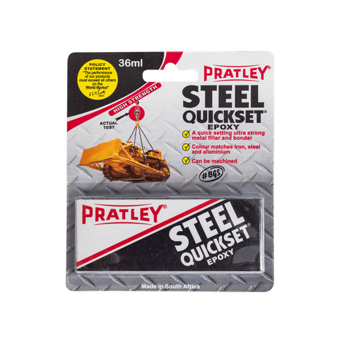 PRATLEY QUICKSET 36ml STEEL EPOXY