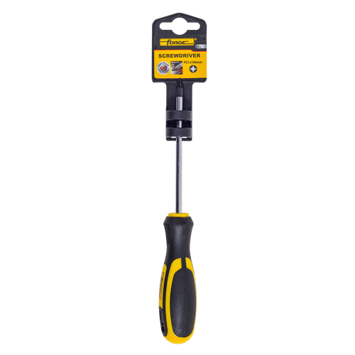FORGE CUSHION GRIP No.1x100mm POZI SCREWDRIVER