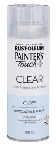 RUSTOLEUM PAINTER'S TOUCH + GLOSS CLEAR 340g SPRAY PAINT