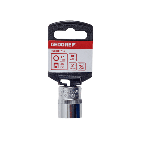 GEDORE RED ⅜" DRIVE 17mm SOCKET