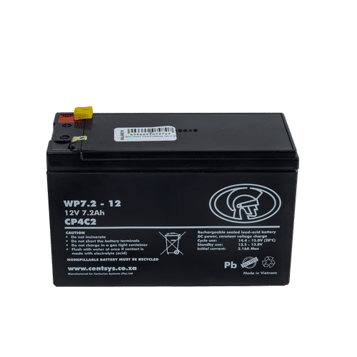 CENTURION 12v 7.2ah GATE MOTOR BATTERY