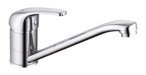 COBRA ZAMBEZI CHROME PLATED LOW LEVEL SPOUT SINK MIXER