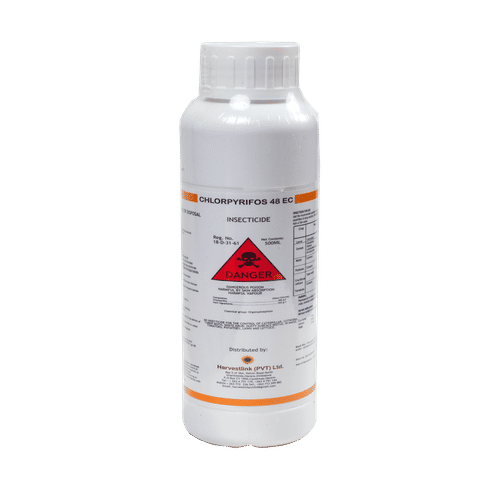 AGRICURA RED CHLOPYRIFOS 48 EC 500ml INSECTICIDE