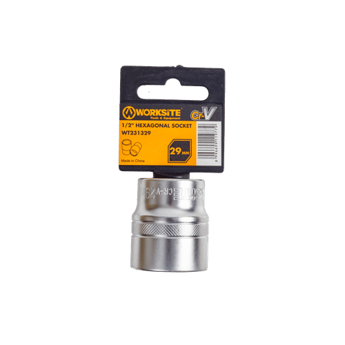 WORKSITE ½" DRIVE 29mm HEXAGONAL SOCKET