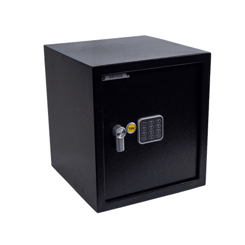 YALE LARGE ALARMED 415x370x385mm DIGITAL SECURITY SAFE