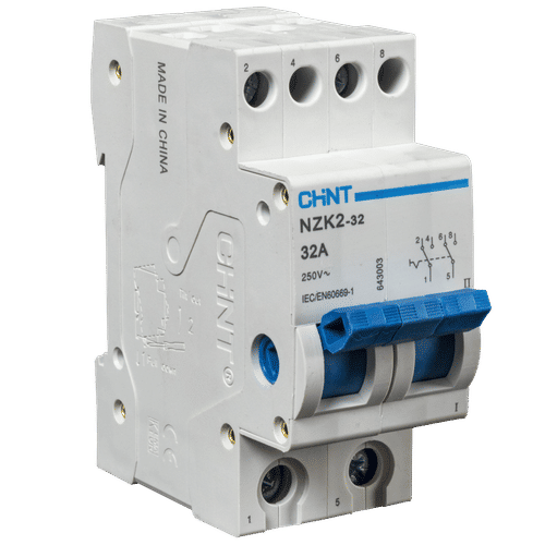 CHINT NZK2-32A CHANGE-OVER SWITCH DIN