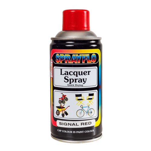 SPRAYFLO SIGNAL RED SPRAY PAINT