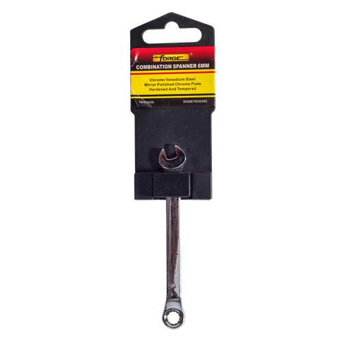FORGE POLISHED CRV 6mm COMBINATION SPANNER
