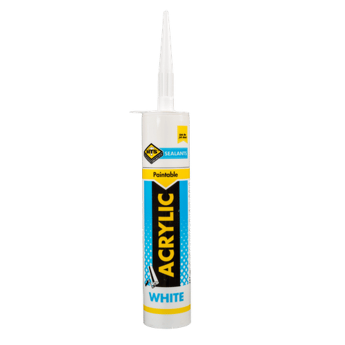 MTS WHITE 260ml ACRYLIC SILICONE SEALANT