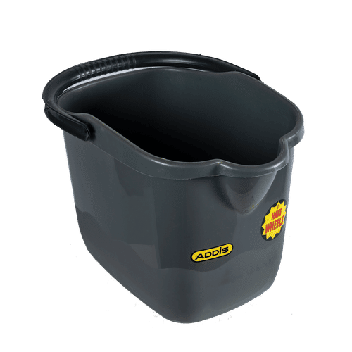 ADDIS DARK GREY RECTANGULAR BUCKET